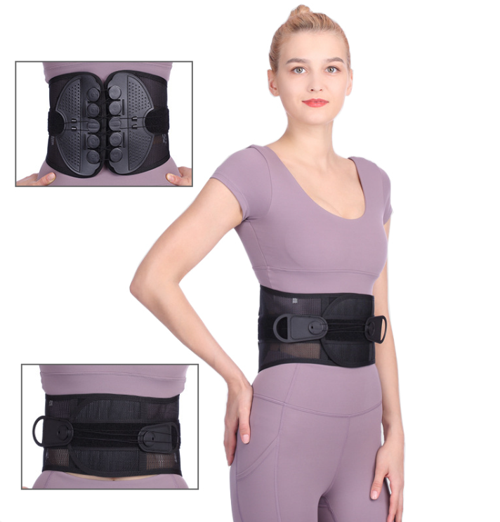 Faja lumbar de doble tirón