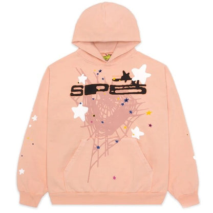 Sudaderas con capucha con estampado de letras de araña