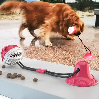 Juguete interactivo de ventosa para perros