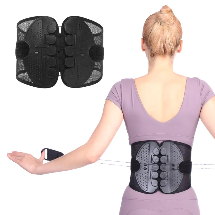 Faja lumbar de doble tirón