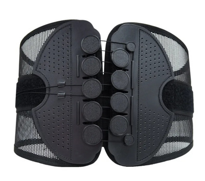 Faja lumbar de doble tirón