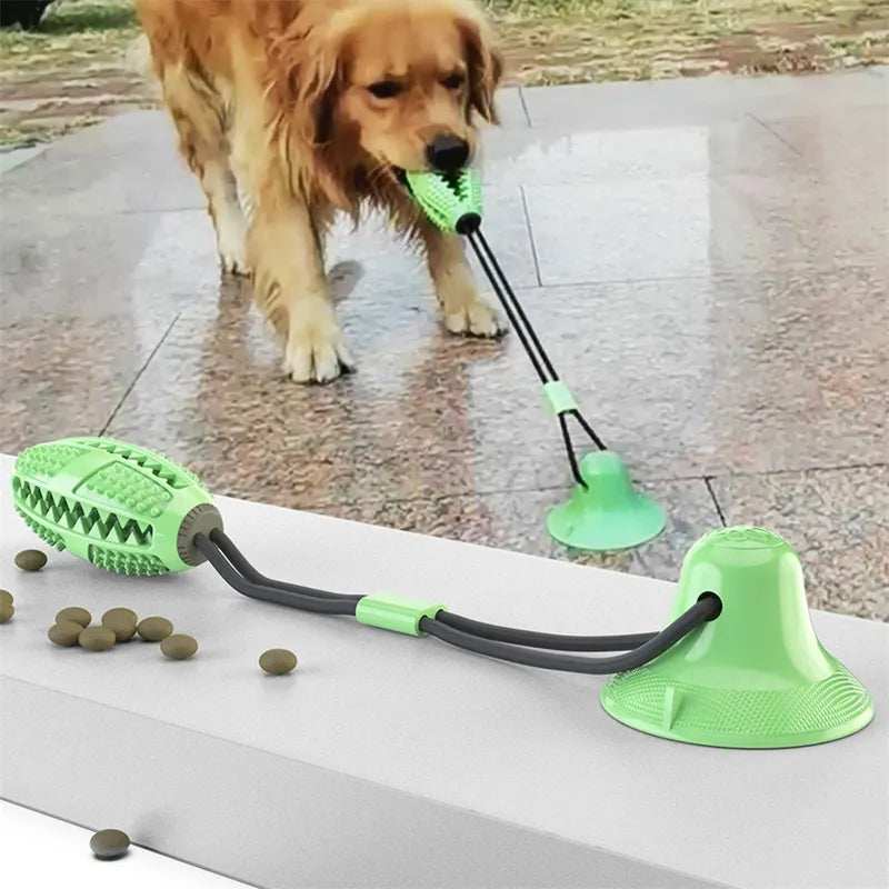 Juguete interactivo de ventosa para perros