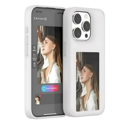 Funda de teléfono con tinta electrónica