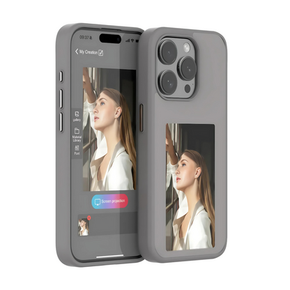 Funda de teléfono con tinta electrónica